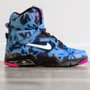 Nike Air Command Force Bleached Denim Sneakers